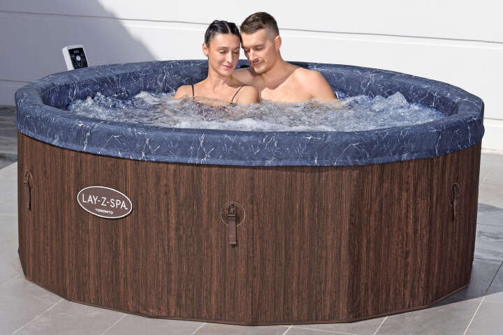 Bestway LAY-Z-SPA® Energiespar-Whirlpool Toronto AirJet™ rund 190 x 70 cm